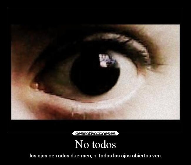 No todos -