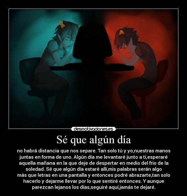 Sé que algún día - 