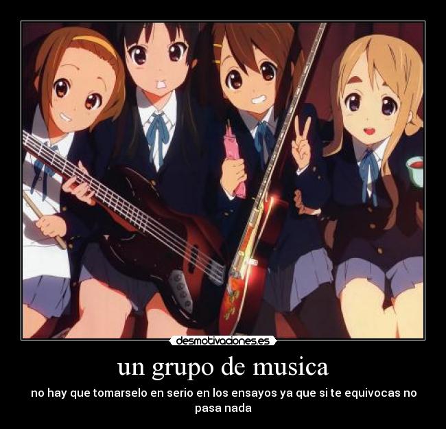 un grupo de musica -