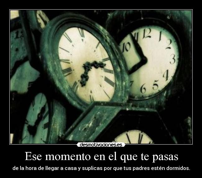 carteles darkbutterfly llegue muy tarde casa estaban dormidos kirch desmotivaciones