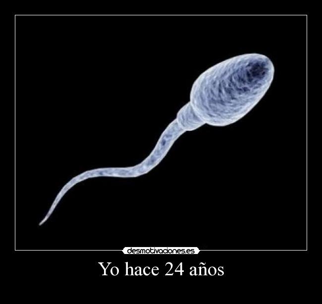 Yo hace 24 años -