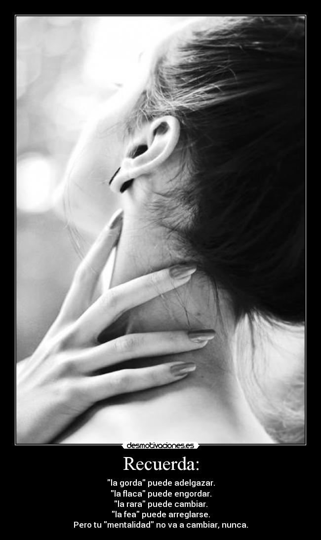 carteles recuerda mentalidad cambiar arreglarse desmotivaciones