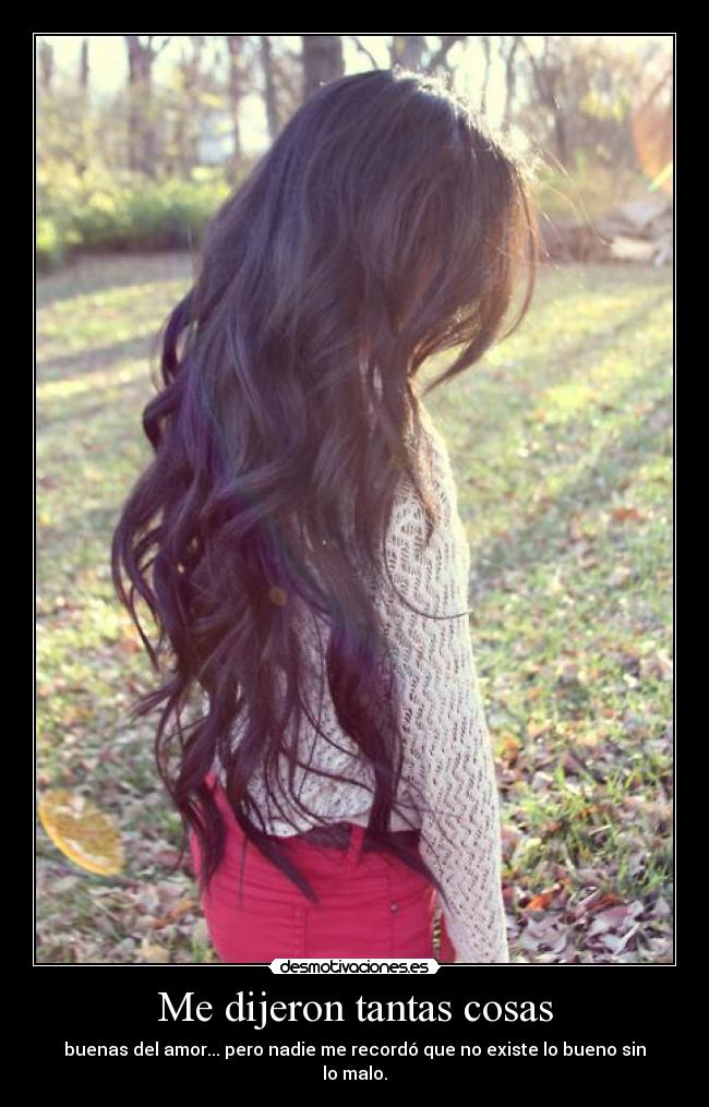 Me dijeron tantas cosas -