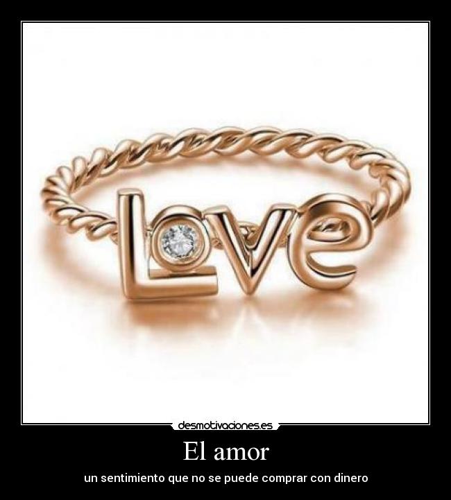 El amor -