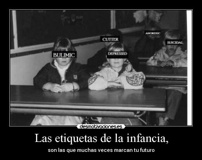 carteles infancia maldita primaria secundaria las odie amo pingui clantheblackcat different desmotivaciones