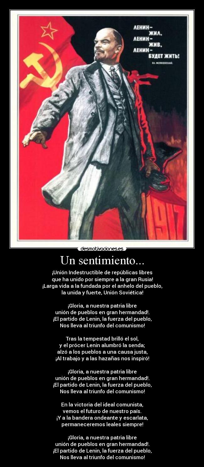 Un sentimiento... - 
