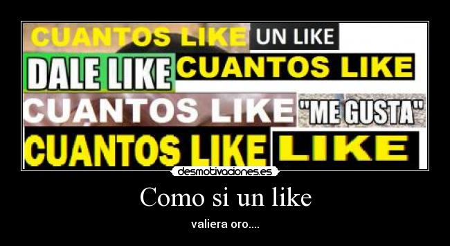 Como si un like - 