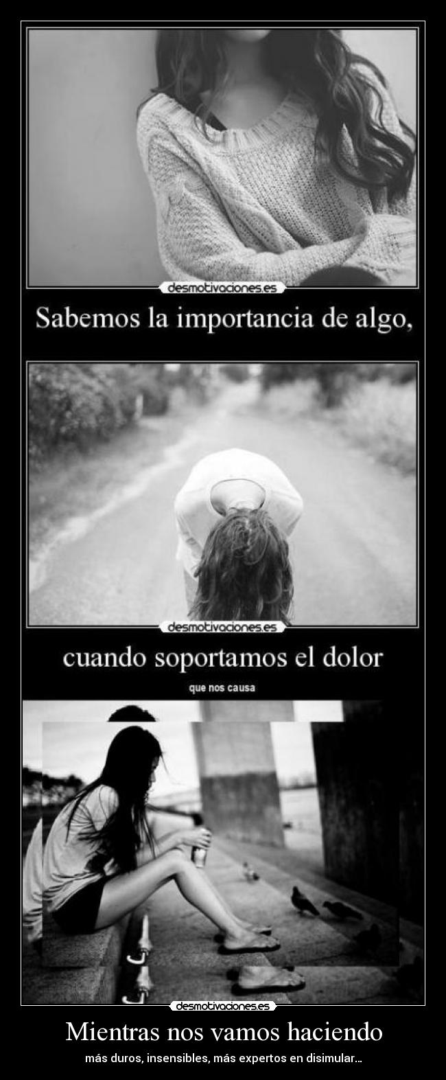 Mientras nos vamos haciendo -