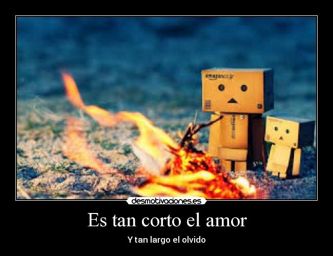 Es tan corto el amor -