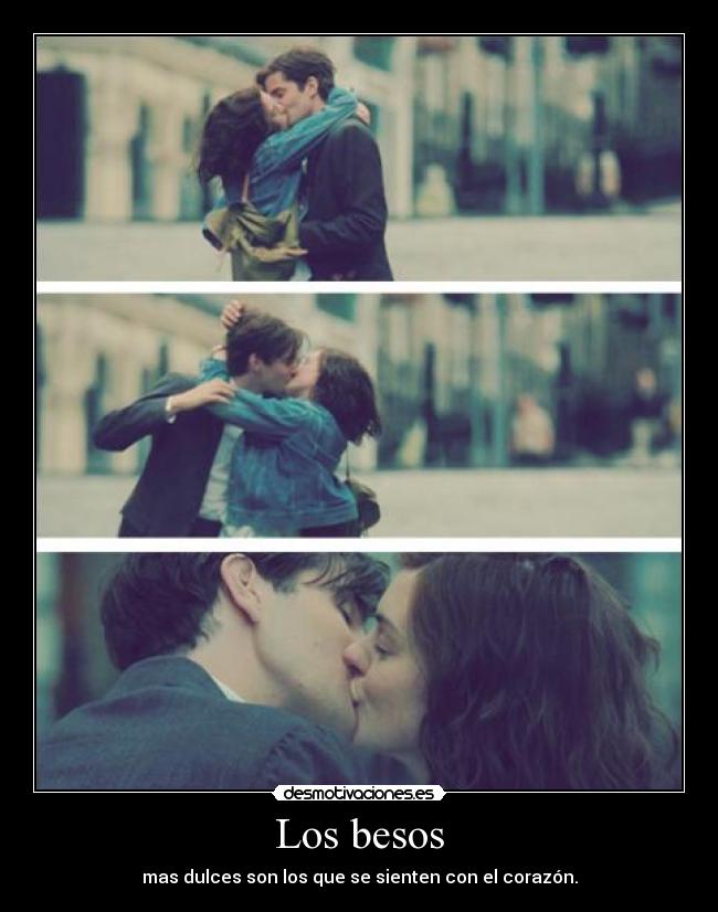 Los besos -