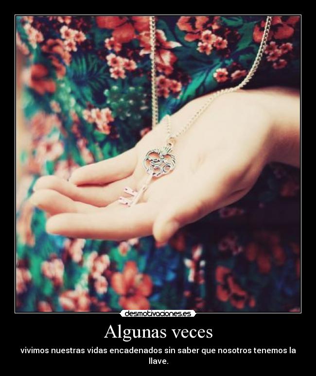 Algunas veces -