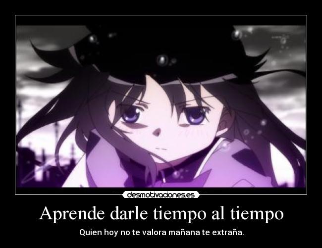 Aprende darle tiempo al tiempo -