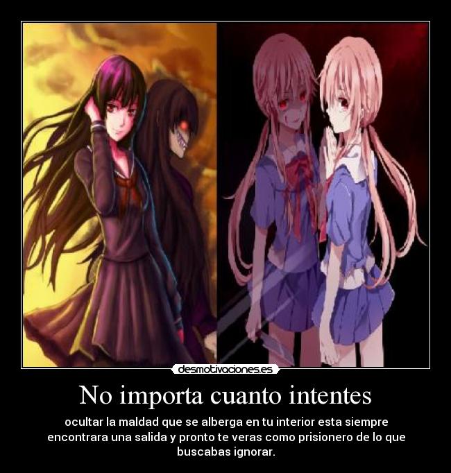 No importa cuanto intentes -