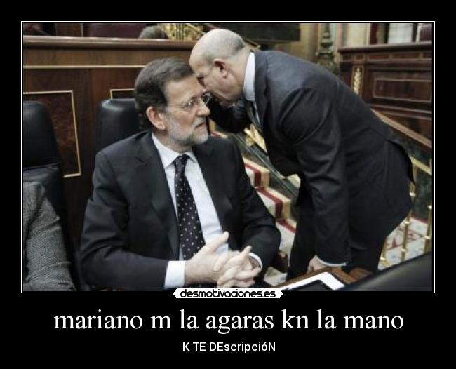 mariano m la agaras kn la mano - 