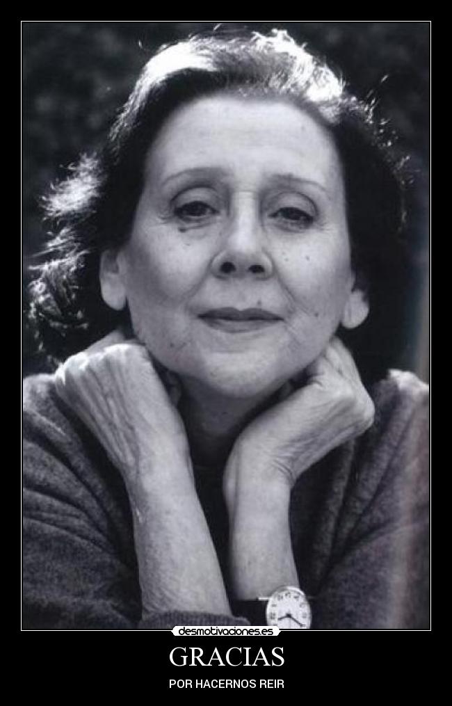 GRACIAS - POR HACERNOS REIR