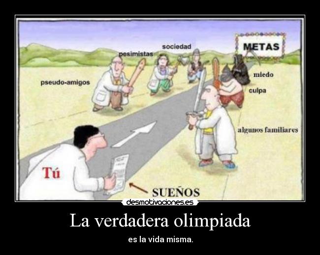 La verdadera olimpiada -