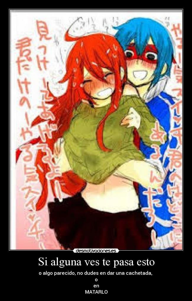 Si alguna ves te pasa esto -