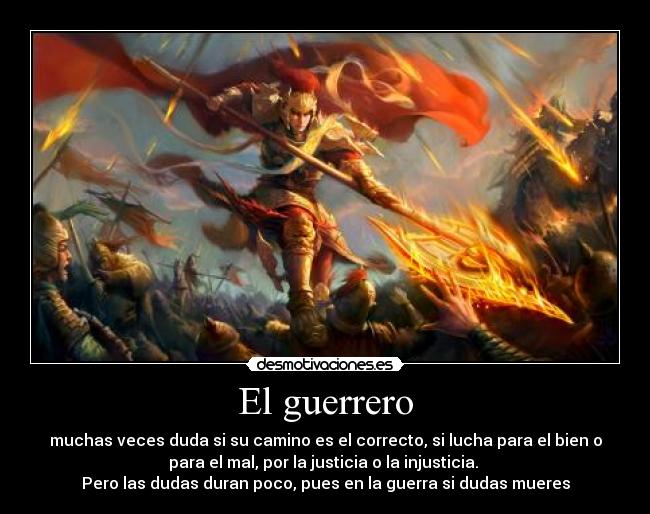 El guerrero -