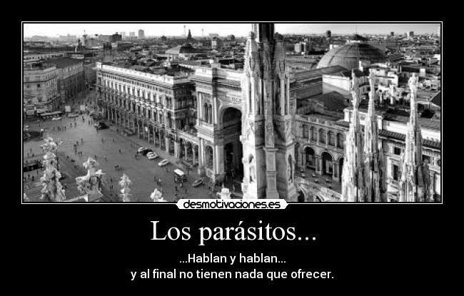Los parásitos... - 