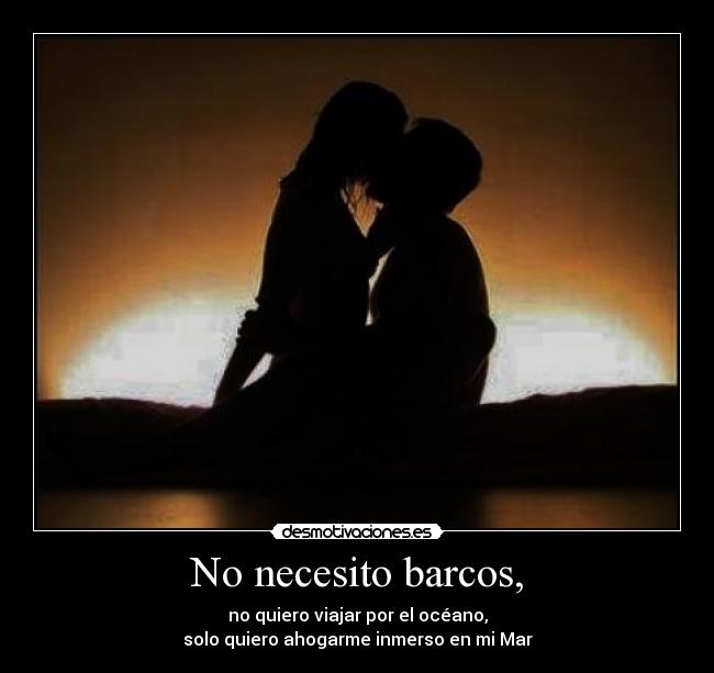 No necesito barcos, - 