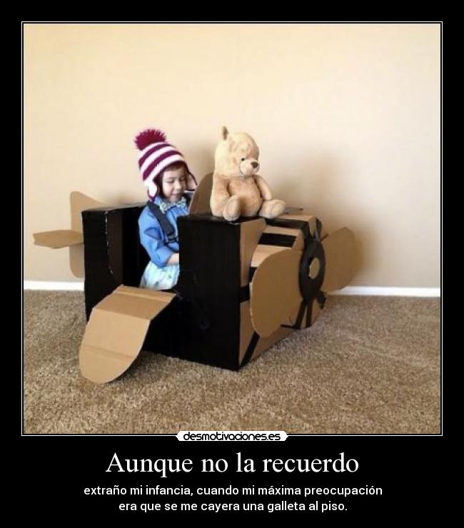 Aunque no la recuerdo -