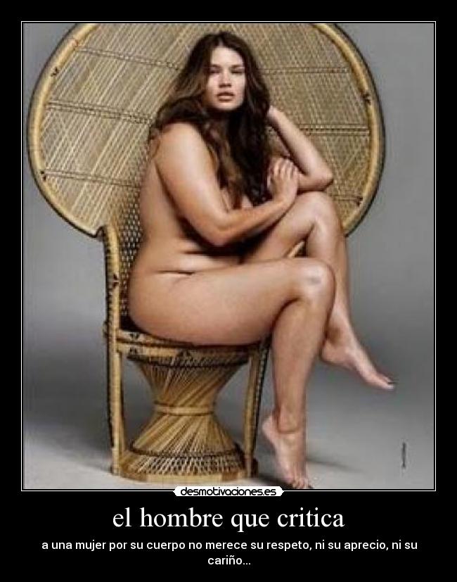 el hombre que critica - 