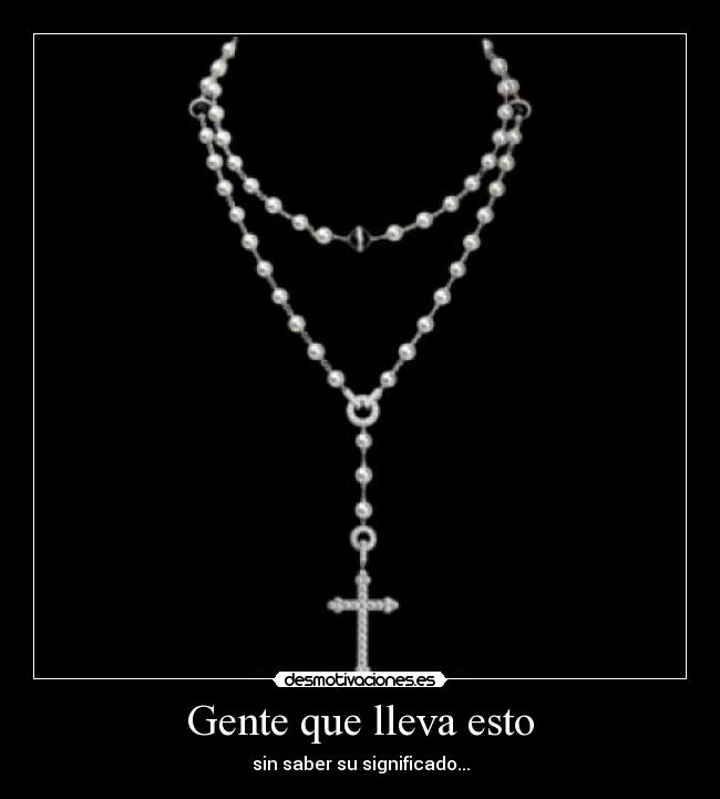 Gente que lleva esto -