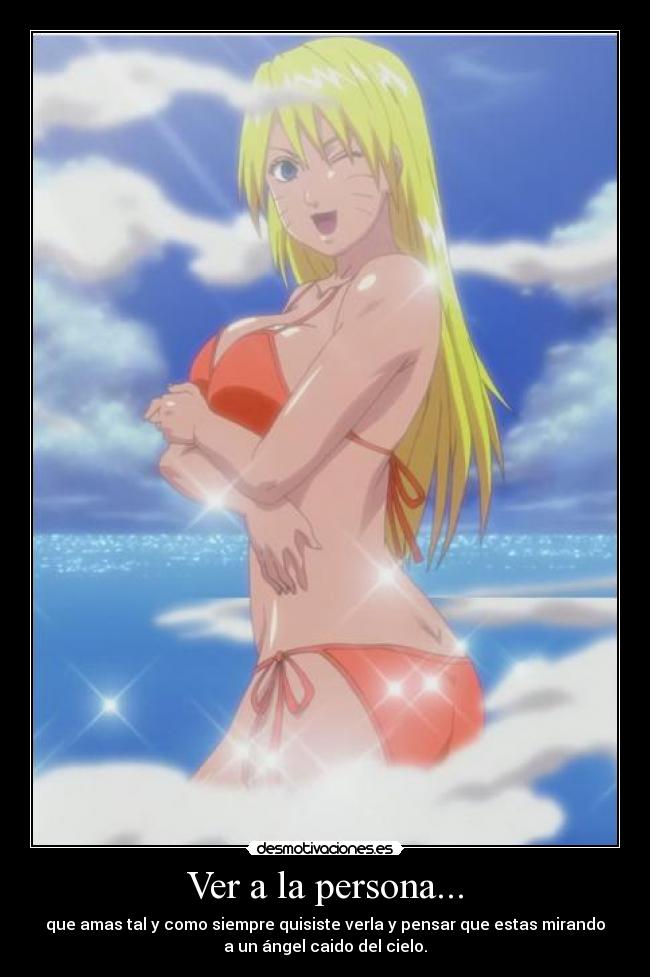 Ver a la persona... -