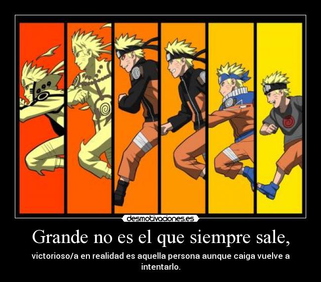 Grande no es el que siempre sale, - 