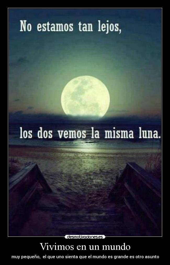 Vivimos en un mundo -