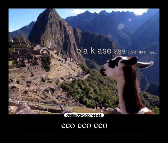eco eco eco - ......................................................................................................................