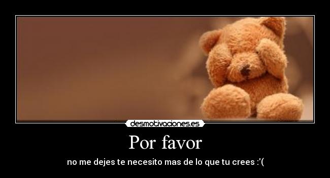 Por favor -