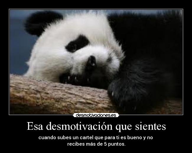 Esa desmotivación que sientes -