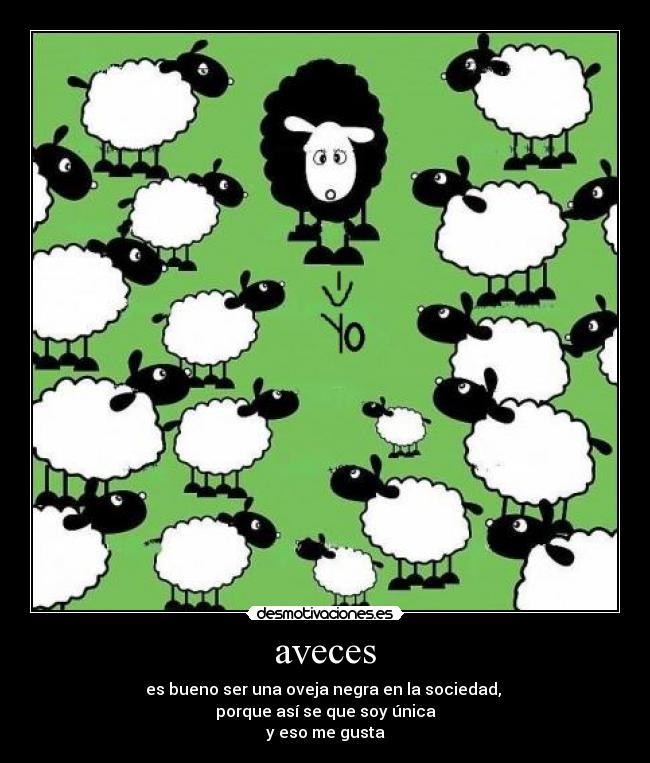 carteles oveja negra desmotivaciones