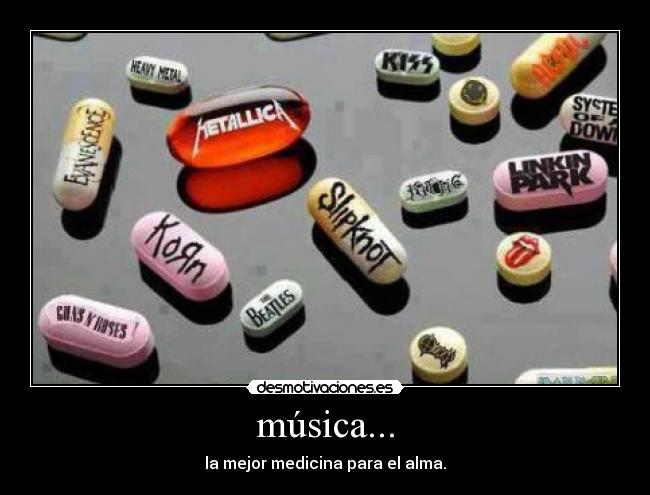 música... - la mejor medicina para el alma.
