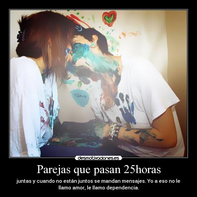 Parejas que pasan 25horas -