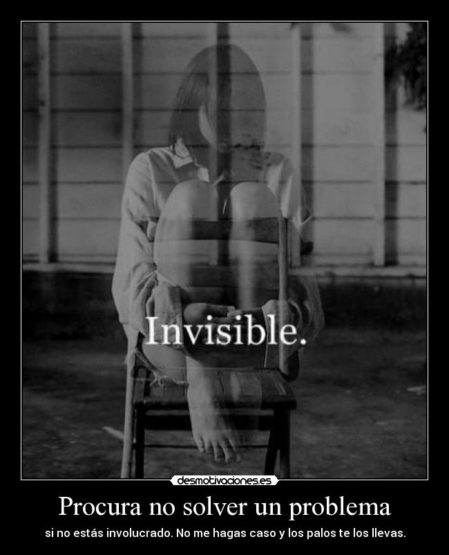 Procura no solver un problema -