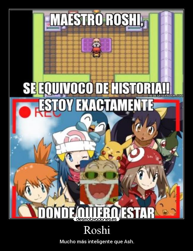 carteles pokemon ash roshi dragon ball jorgekira7x jorgekira74 desmotivaciones