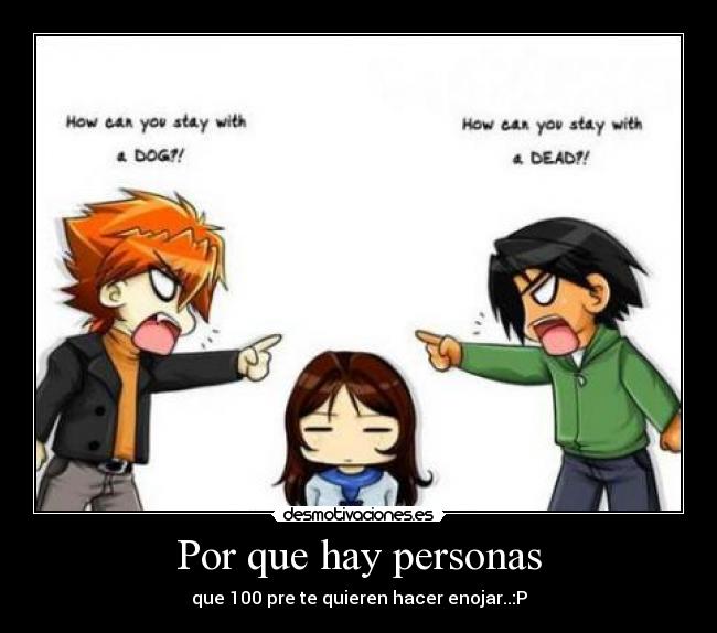 Por que hay personas -