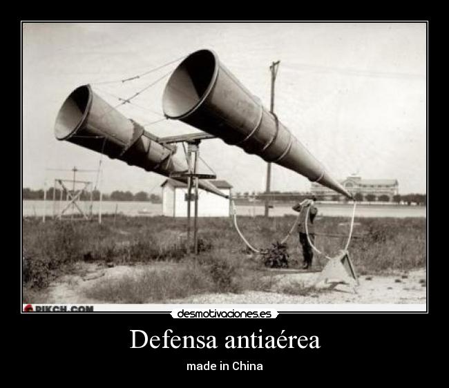 Defensa antiaérea - made in China
