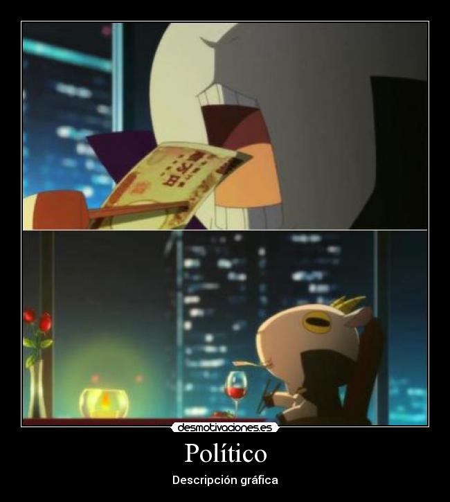 carteles anime cuticle tantei inaba los politicos comen dinero porque tienen demaciado desmotivaciones