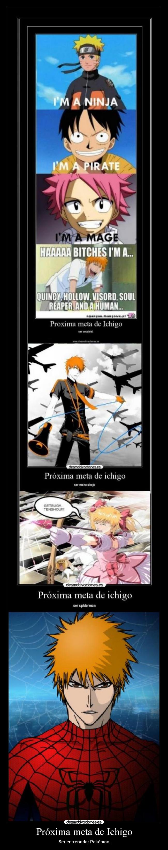 Próxima meta de Ichigo - Ser entrenador Pokémon.
