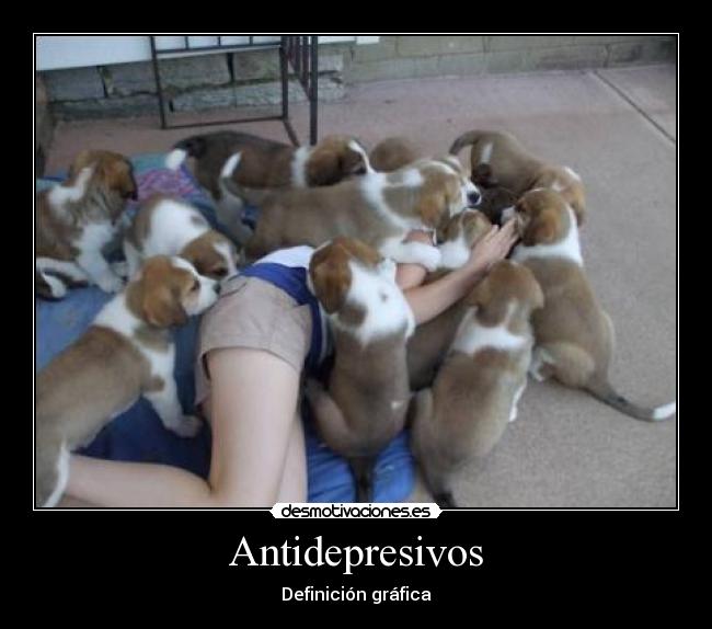 Antidepresivos - Definición gráfica