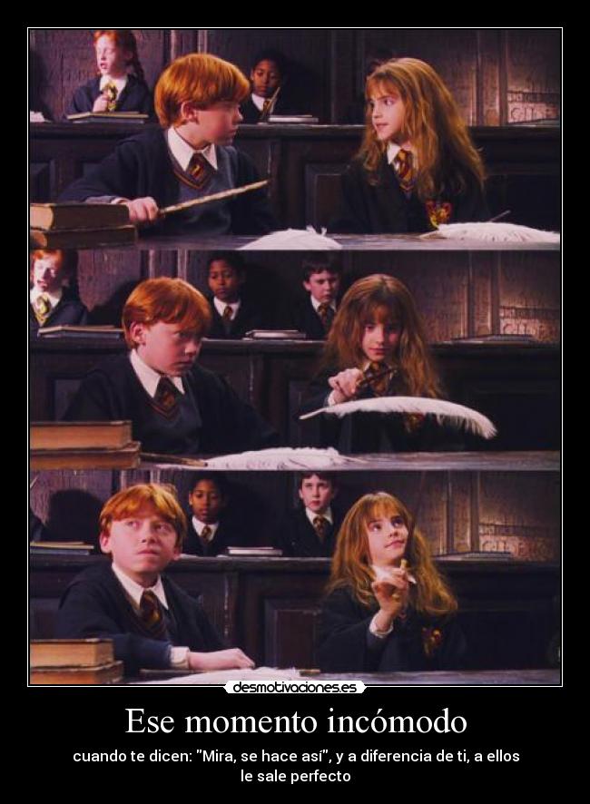 Ese momento incómodo -