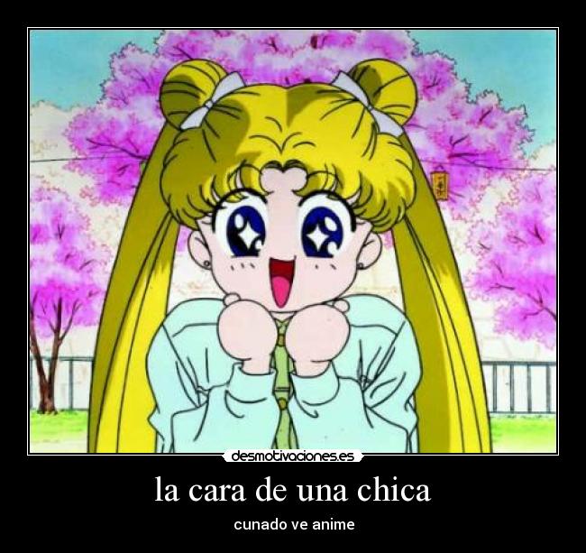 la cara de una chica -