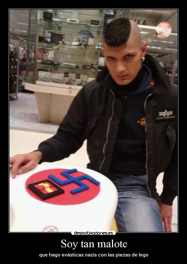 Soy tan malote - que hago evásticas nazis con las piezas de lego