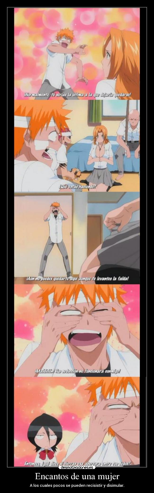 Encantos de una mujer - A los cuales pocos se pueden recisistir y disimular.