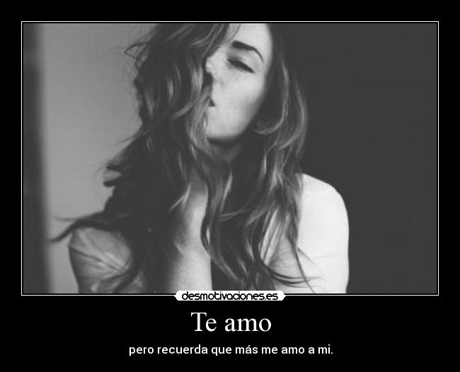 Te amo -