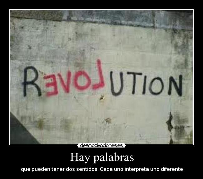 Hay palabras - 