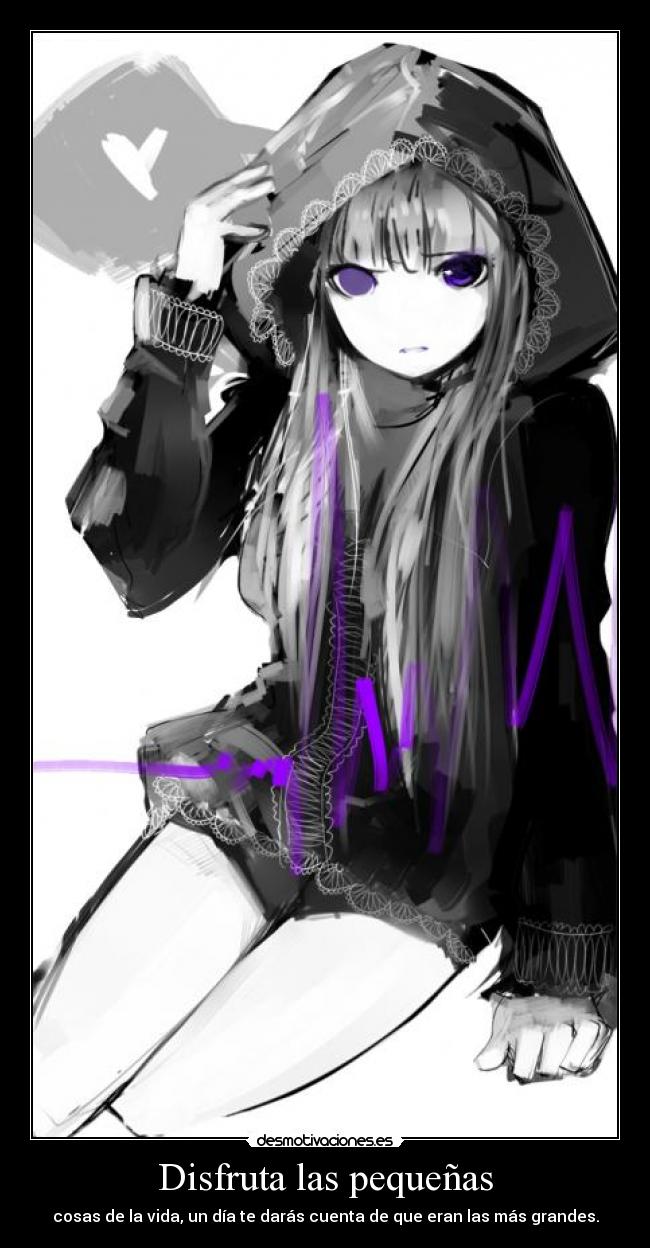 Disfruta las pequeñas -